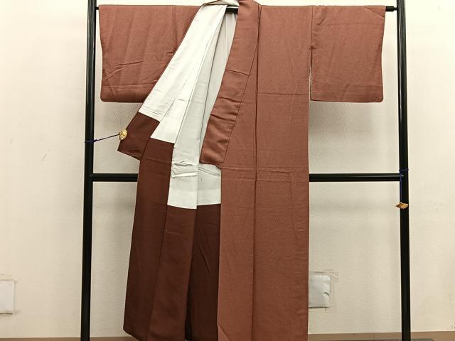 平和屋着物■江戸小紋 鮫小紋柄 正絹 逸品 BAAW3668mz
