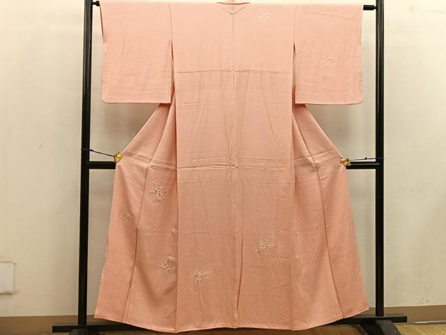平和屋着物■訪問着 総刺繍 草花文 正絹 逸品 BAAW3669mz