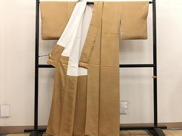 平和屋着物■上質な小紋 霞文 正絹 逸品 BAAW3774mz