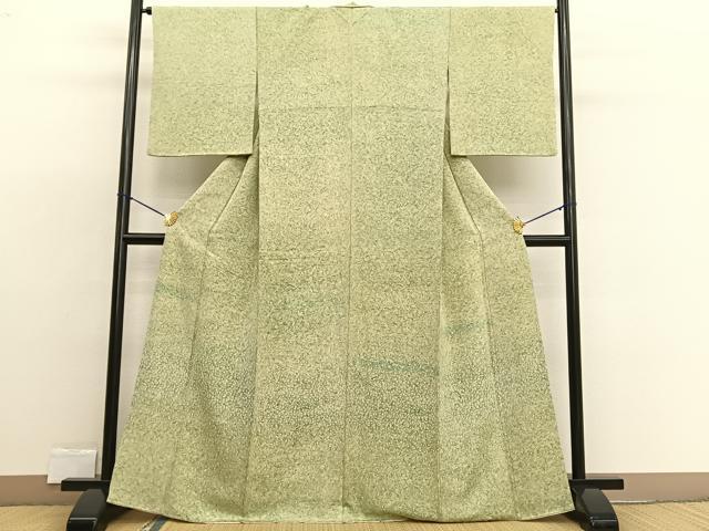 平和屋着物●創業460年・千總 訪問着 鹿の子文様 正絹 逸品 BAAW4203hv