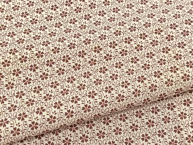 平和屋着物■上質な小紋 桜唐草文 正絹 逸品 BAAW4257hv