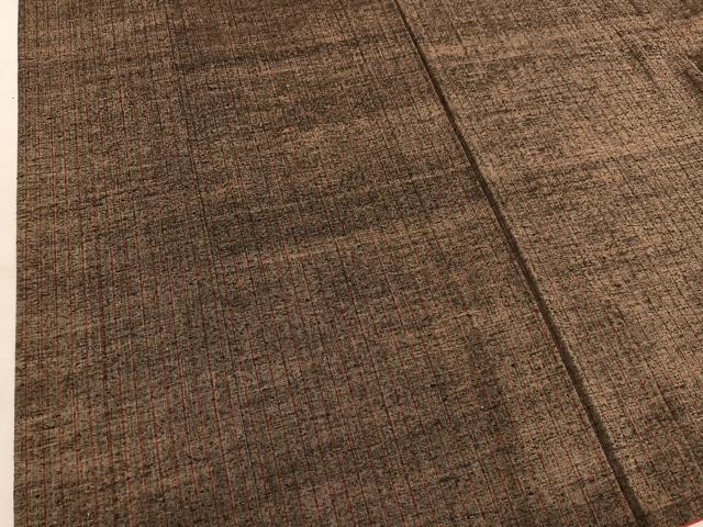 平和屋着物■上質な紬 縞 正絹 逸品 BAAW4273hv