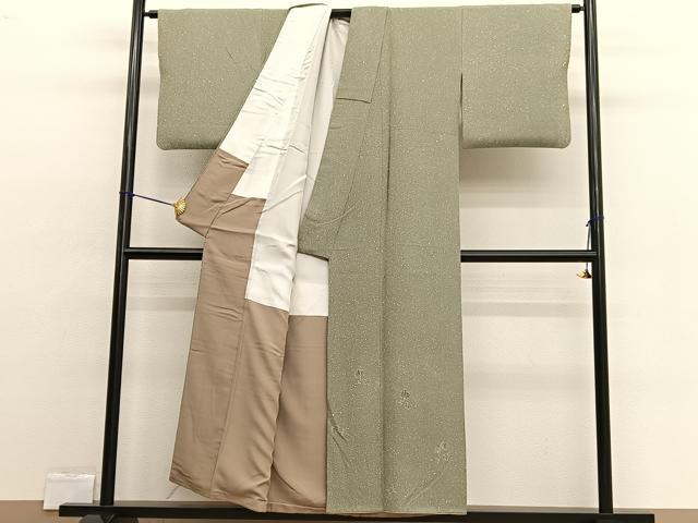 平和屋着物■色留訪問着 葵 たたき染め 正絹 逸品 BAAW4281hv