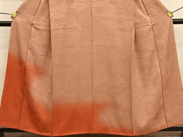 平和屋着物■訪問着 霞文 暈し染め 正絹 逸品 BAAW4305hv
