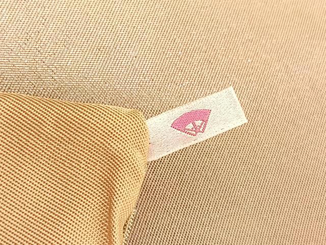 平和屋着物◎太鼓柄 本袋帯 更紗飾花文 金糸 引箔 正絹 逸品 BAAW4564hv