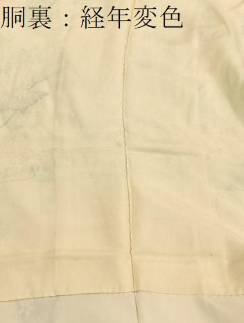 平和屋着物■上質な小紋 風景文 暈し染め 正絹 逸品 BAAW4581hv