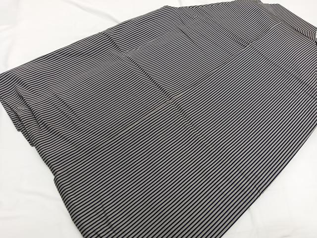 平和屋着物●男性 行灯袴 縞 正絹 逸品 未使用 BAAW4730hv