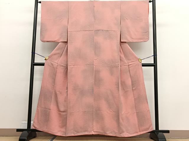 平和屋着物■上質な小紋 霞文 暈し染め 正絹 逸品 BAAW4767hv