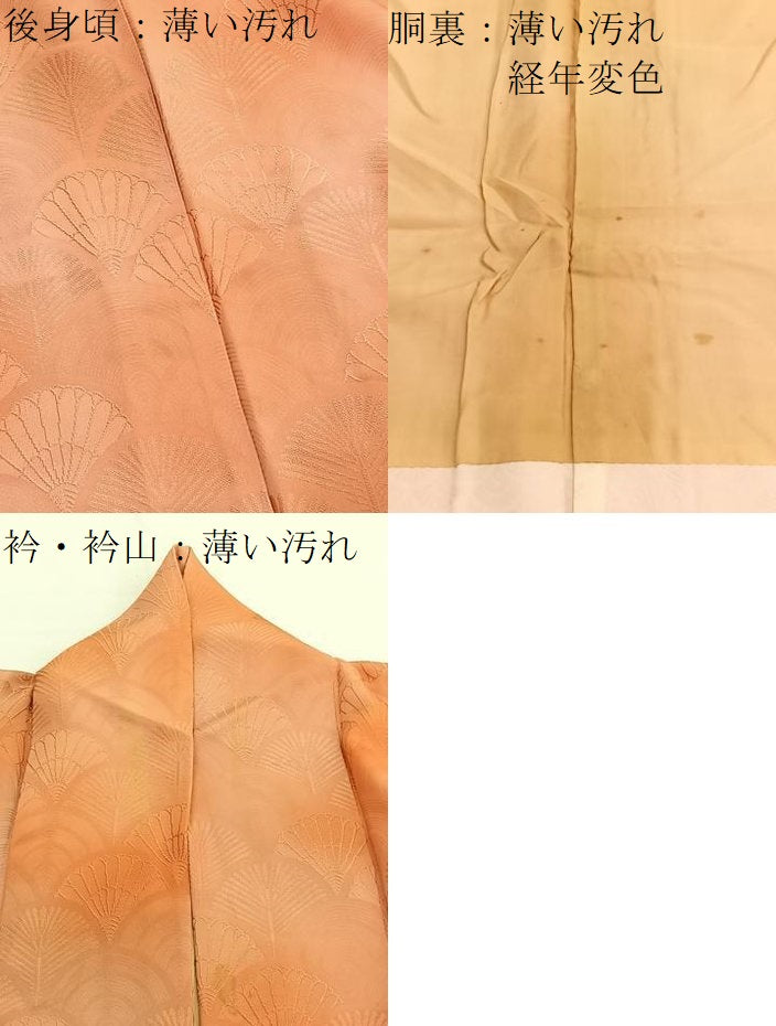 平和屋着物■上質な小紋 青海波 暈し染め 正絹 逸品 BAAW4857hv