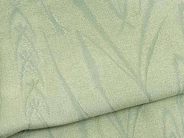 平和屋着物■上質なお召 抽象文様 正絹 逸品 BAAW4920hv