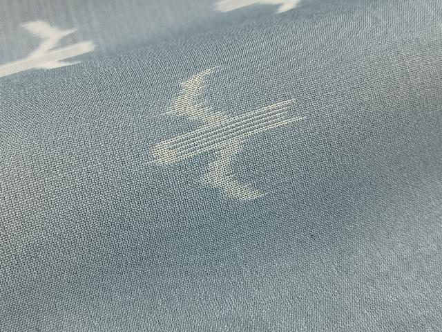 平和屋着物*夏物 本場琉球絣 夏琉球 正絹 逸品 BAAW5070hj