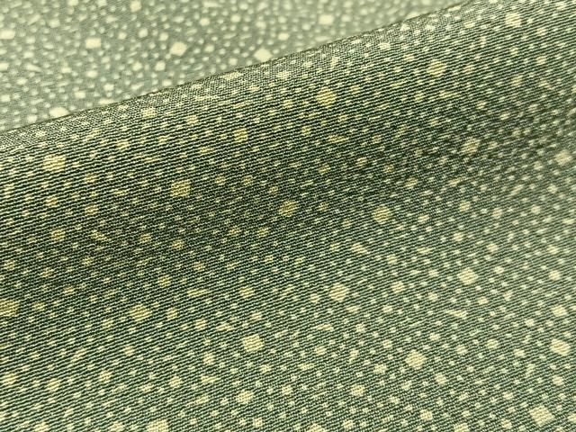 平和屋着物▽江戸小紋 単衣 大小あられ 正絹 逸品 BAAW5093hj