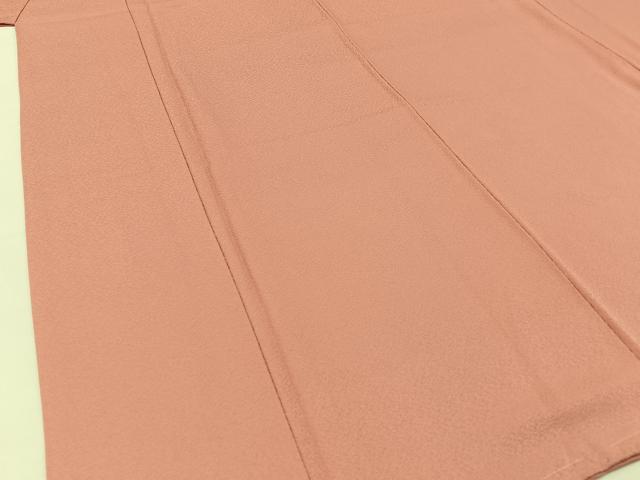 平和屋着物●上質な色無地 紋意匠 東雲色 正絹 逸品 未使用 BAAW5105hj