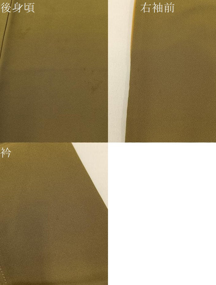 平和屋着物●創業460年・千總 訪問着 駒刺繍 橘 金彩 正絹 逸品 BAAW5124hj