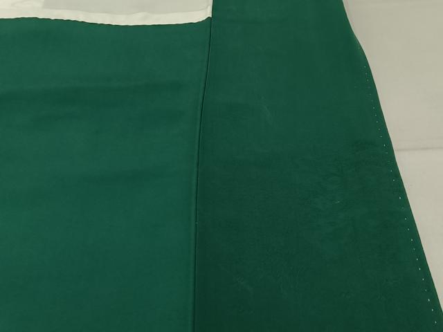 平和屋着物●豪華色留袖 風景地紋 萌葱色 正絹 逸品 BAAW5161hj