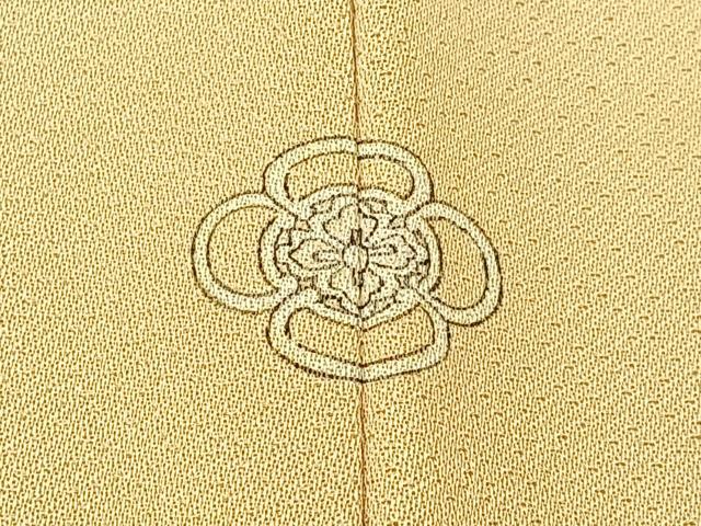 平和屋着物●訪問着 駒刺繍 松竹梅 有職花文 金彩 正絹 逸品 BAAW5167hj