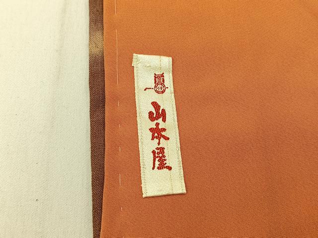平和屋着物●訪問着 紬地 絞り 秋草文 正絹 逸品 BAAW5180hj