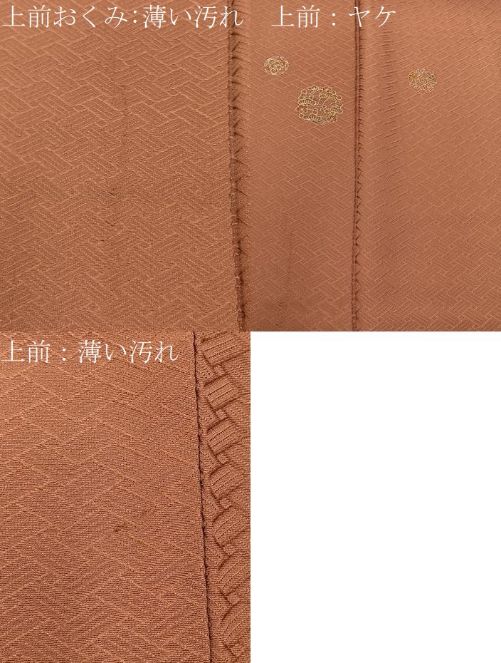 平和屋着物■友禅作家の巨匠 浅井青仁 小紋 花丸文 金彩 正絹 逸品 BAAW5237hj