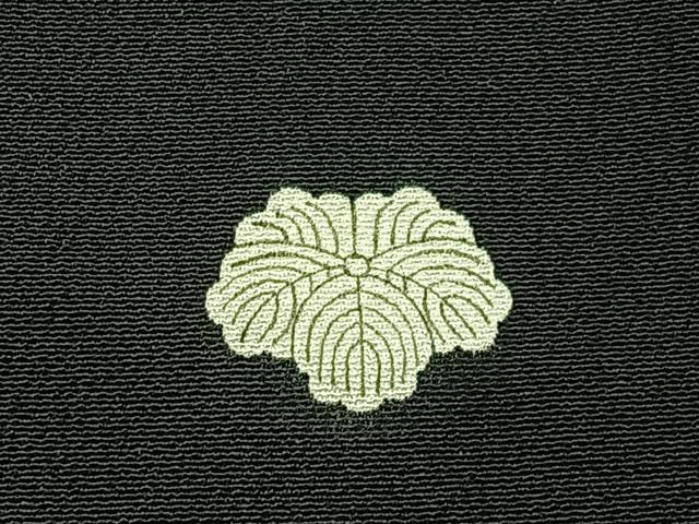 平和屋着物■豪華黒留袖 駒刺繍 糸巻き松花文 金彩 正絹 逸品 BAAW5541hj