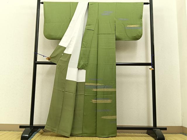 平和屋着物■訪問着 霞文 小田急百貨店扱い 正絹 逸品 BAAW5608hj