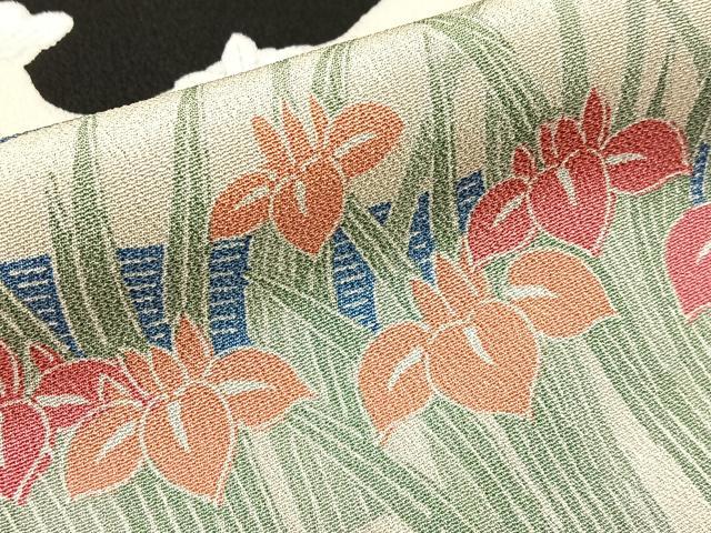平和屋着物■豪華黒留袖 松竹梅 御所解文 正絹 逸品 BAAW5707hj