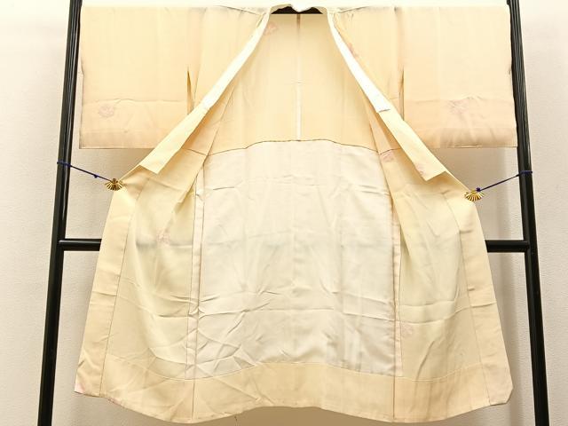平和屋着物●長襦袢 無双仕立て 絞り 梅 鈴乃屋扱い 正絹 逸品 BAAW5744hj