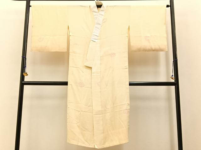平和屋着物●長襦袢 無双仕立て 絞り 梅 鈴乃屋扱い 正絹 逸品 BAAW5744hj