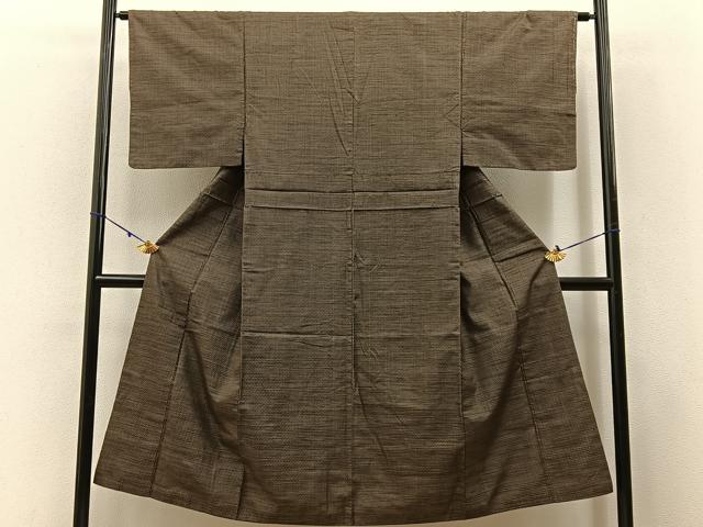 平和屋着物■男性 本場大島紬 吉祥文 正絹 逸品 BAAW5829hj