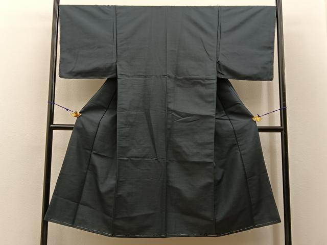 平和屋着物■男性 お召 80亀甲 正絹 逸品 未使用 BAAW5833hj