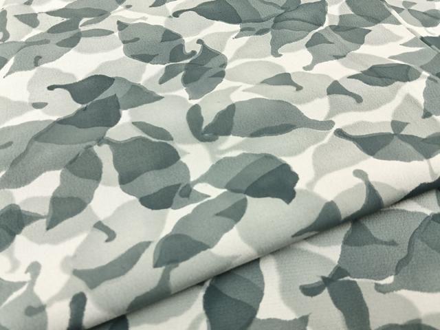 平和屋着物■上質な小紋 草葉シルエット 正絹 逸品 BAAW5847hj