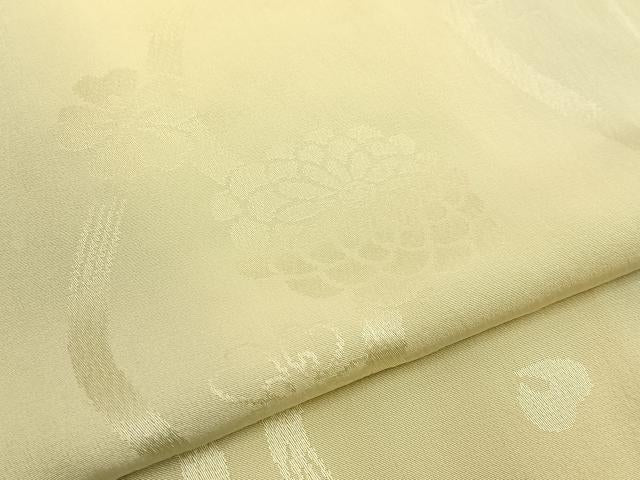 平和屋着物■長襦袢 無双仕立て 立涌花地紋 暈し染め 正絹 逸品 BAAW5948hj