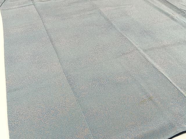 平和屋着物■上質な小紋 霞文 鬼しぼ縮緬 正絹 逸品 BAAW5956hj