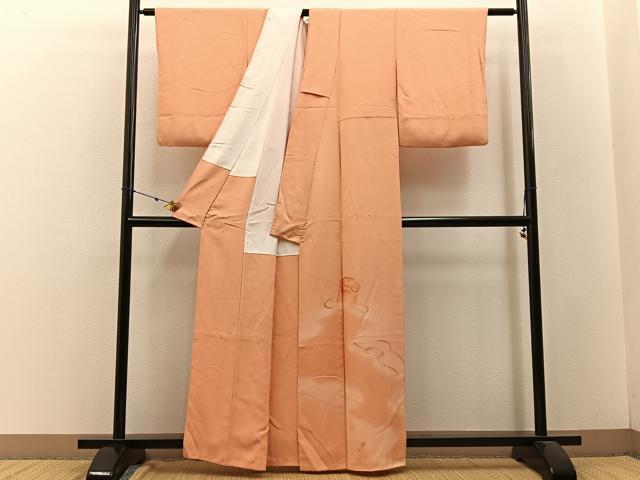 平和屋着物■色留訪問着 地紋起こし 貝桶吉祥文 暈し染め 正絹 逸品 BAAW5985hj
