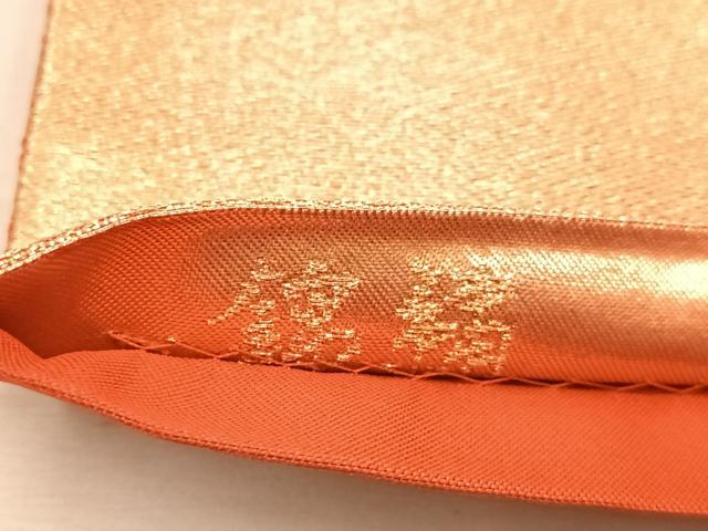 平和屋着物◎六通柄袋帯 錦繍 雲重ね文 手引箔 正絹 逸品 BAAW6006mz