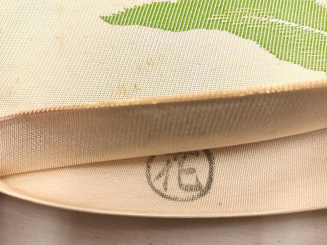 平和屋着物◎六通柄袋帯 カトレア 金糸 正絹 逸品 BAAW6051mz