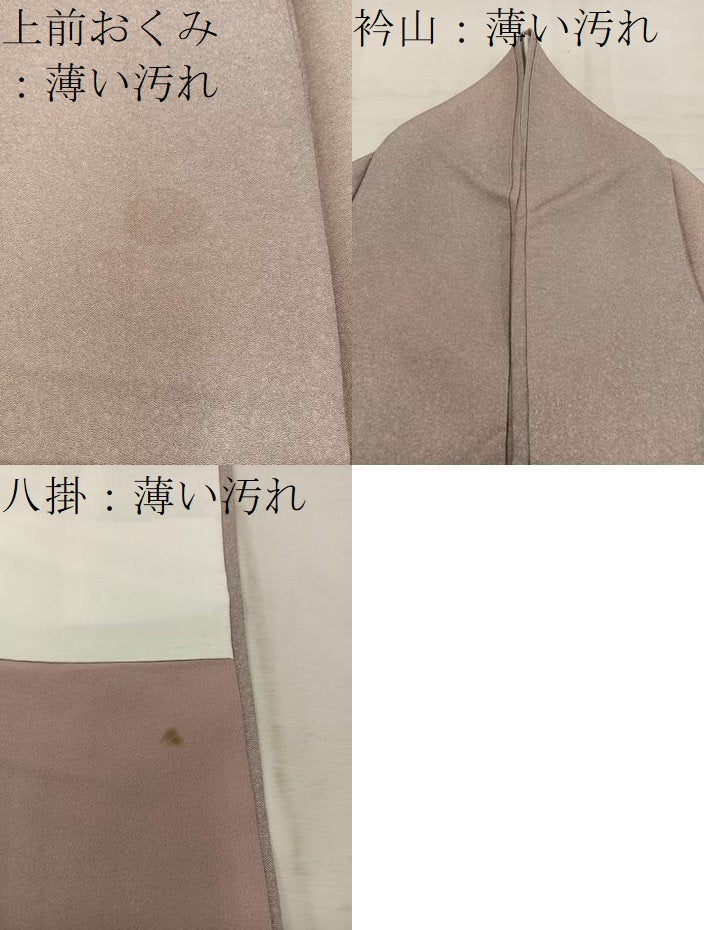 平和屋着物■上質な小紋 霞文 正絹 逸品 BAAW6229mz