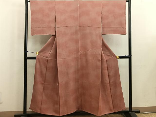 平和屋着物■江戸小紋 流水文 暈し染め 正絹 逸品 BAAW6279mz