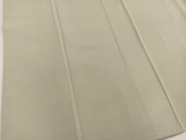 平和屋着物■上質な色無地 蒸栗色 正絹 逸品 BAAW6284mz