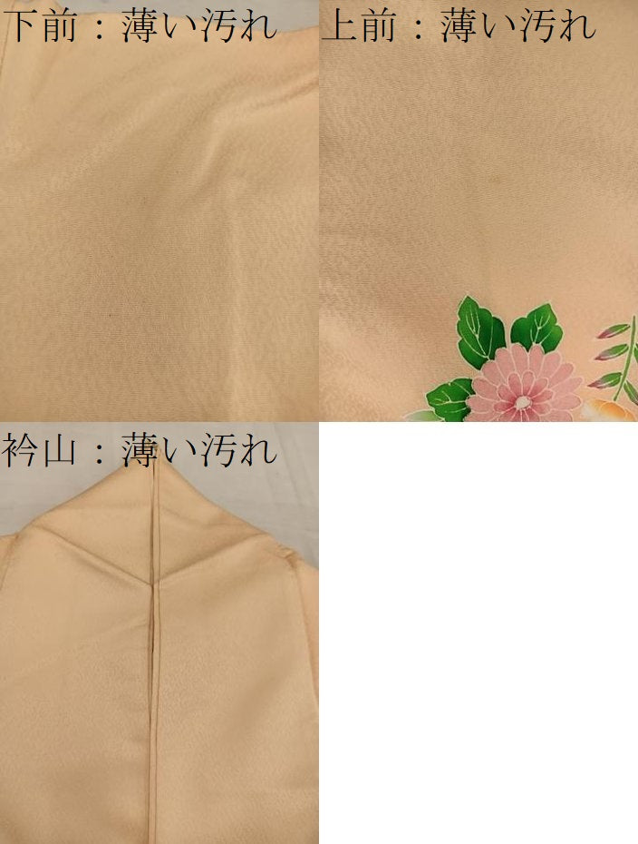 平和屋着物■訪問着 菊花文 正絹 逸品 BAAW6303mz