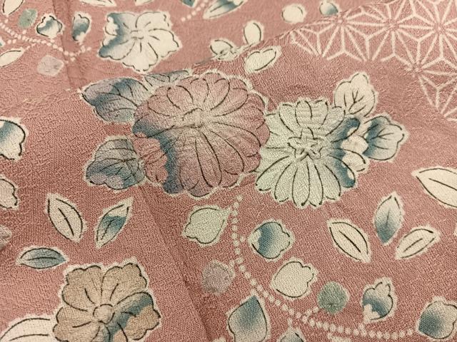 平和屋着物■訪問着 辻が花 絞り 正絹 逸品 BAAW6337mz