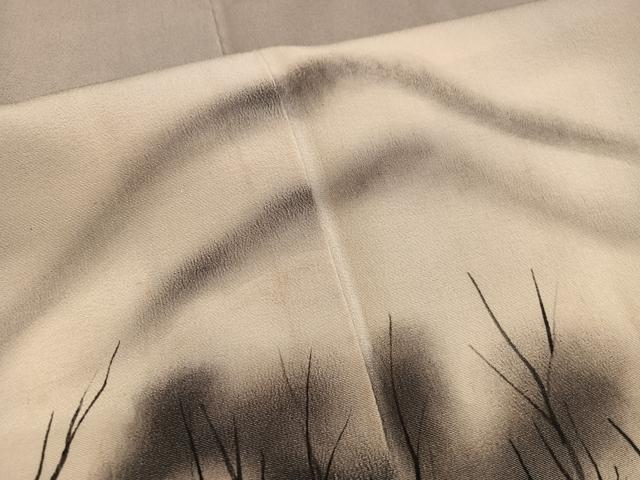平和屋着物■訪問着 手描き 正絹 逸品 BAAW6447mz