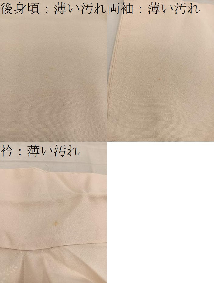 平和屋着物■訪問着 作家物 枝桜花文 金彩 正絹 逸品 BAAW6464mz