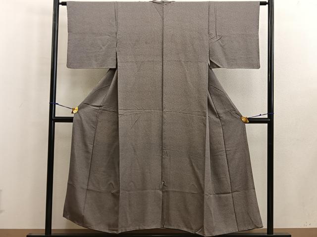 平和屋着物■江戸小紋 丸文 正絹 逸品 BAAW6465mz