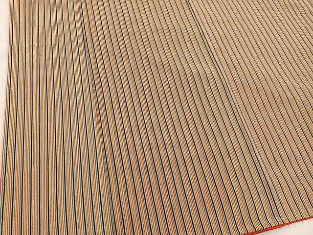 平和屋着物■上質な小紋 間道 正絹 逸品 未使用 BAAW6473mz