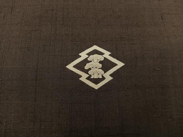 平和屋着物■男性 紬 栗色 正絹 逸品 BAAW6621mz