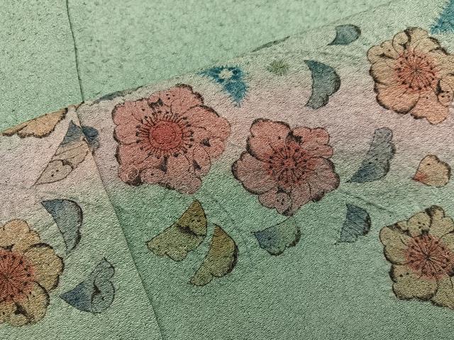 平和屋着物■色留訪問着 作家物 辻が花 正絹 逸品 BAAW6669mz