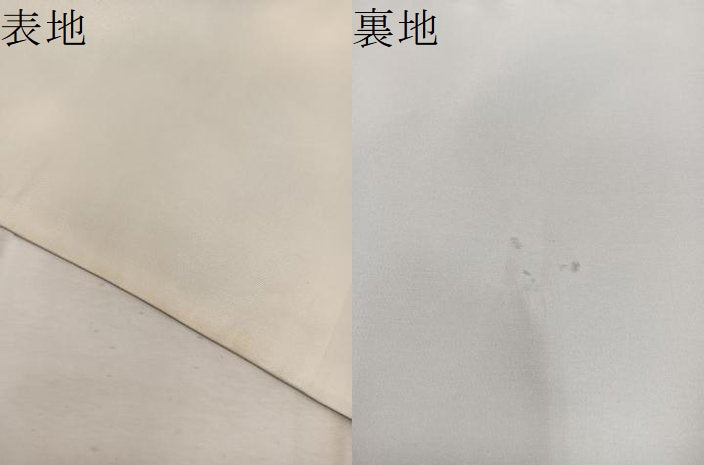 平和屋着物▼太鼓柄袋帯 手描き 草花文 引箔 正絹 逸品 BAAW6754mz