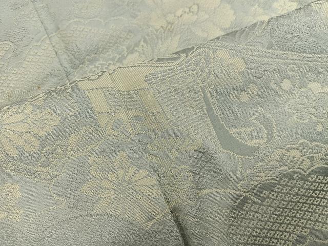 平和屋着物■豪華色留袖 御所車花文 正絹 逸品 BAAW6963mz