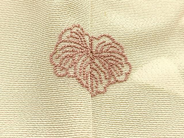 平和屋着物■訪問着 銀駒刺繍 舞桜文 ますいわ扱い 正絹 逸品 BAAW7747hv