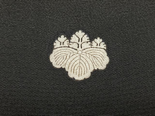 平和屋着物■アンティーク 大正ロマン 中国三大刺繍 相良刺繍 黒留袖 手描き 竹鶴 金彩 正絹 逸品 BAAW7815hv